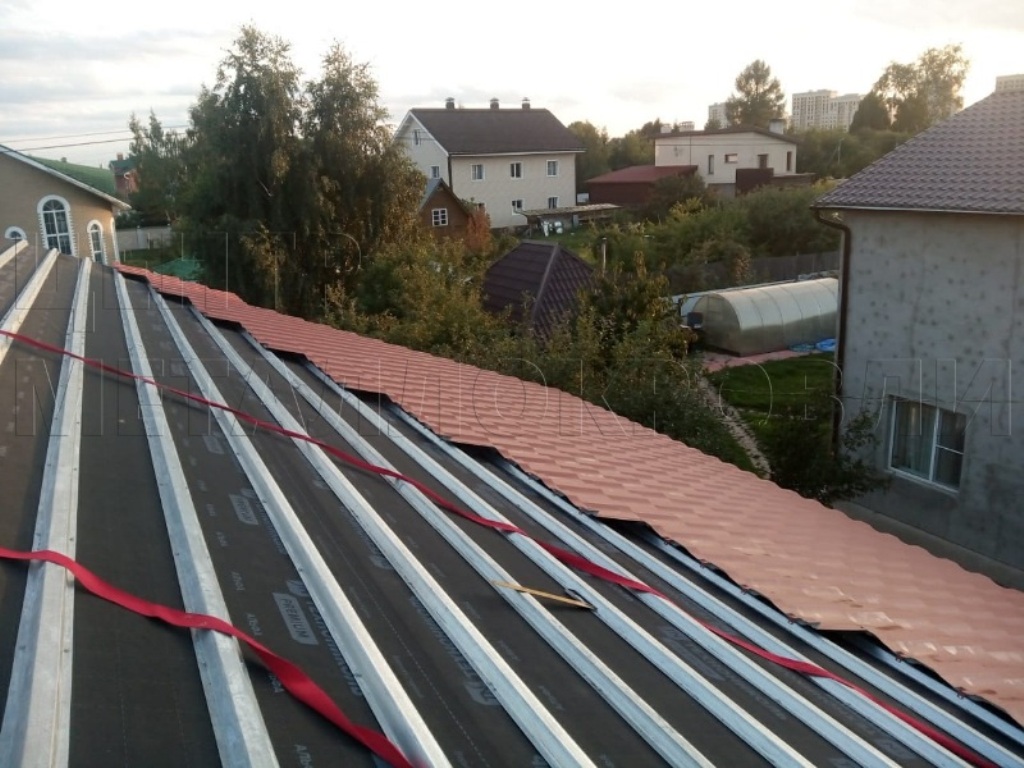 Металлочерепица Геркулес 8004 терракотовый Стальной Бархат от Центра Металлокровли в Иваново